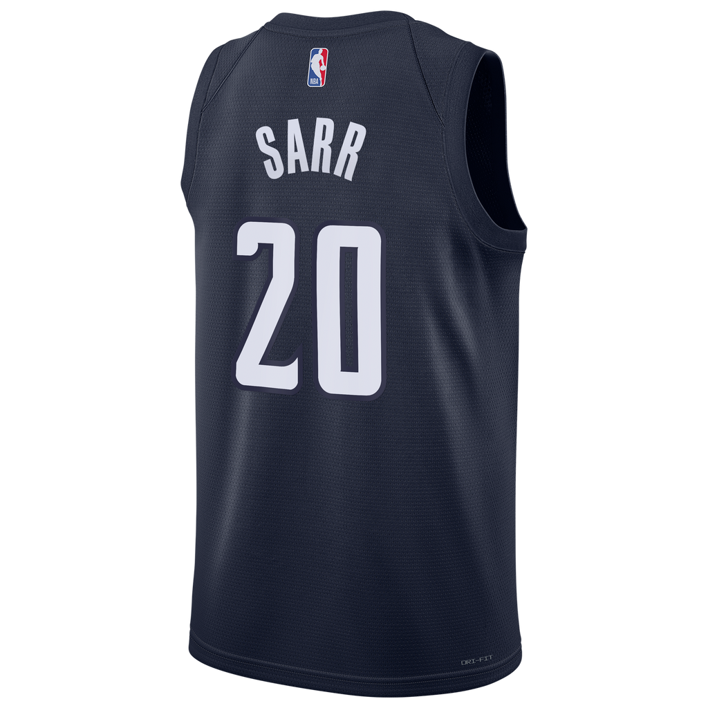 Washington Wizards Jordan Brand Statement Edition Swingman Jersey - Navy - Alex Sarr