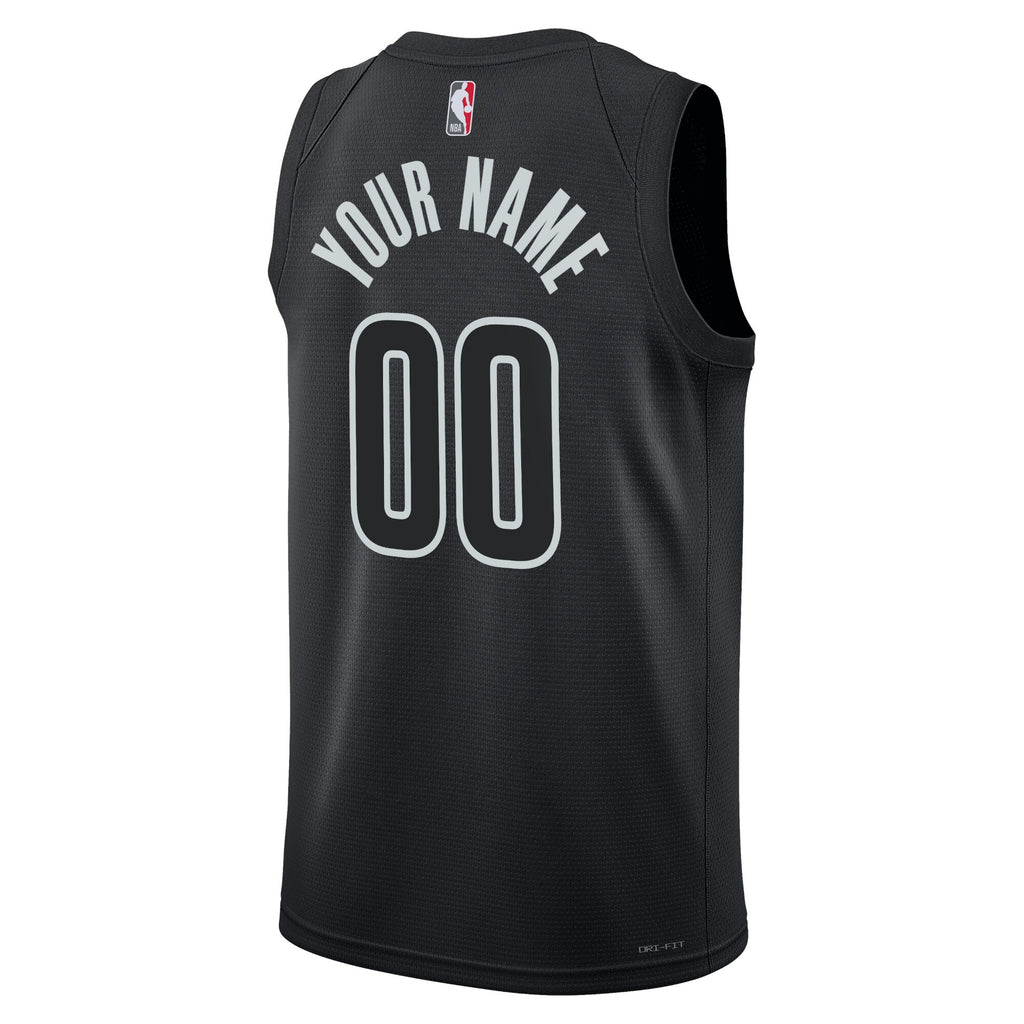Brooklyn Nets Jordan Statement Swingman Jersey - Custom - Unisex