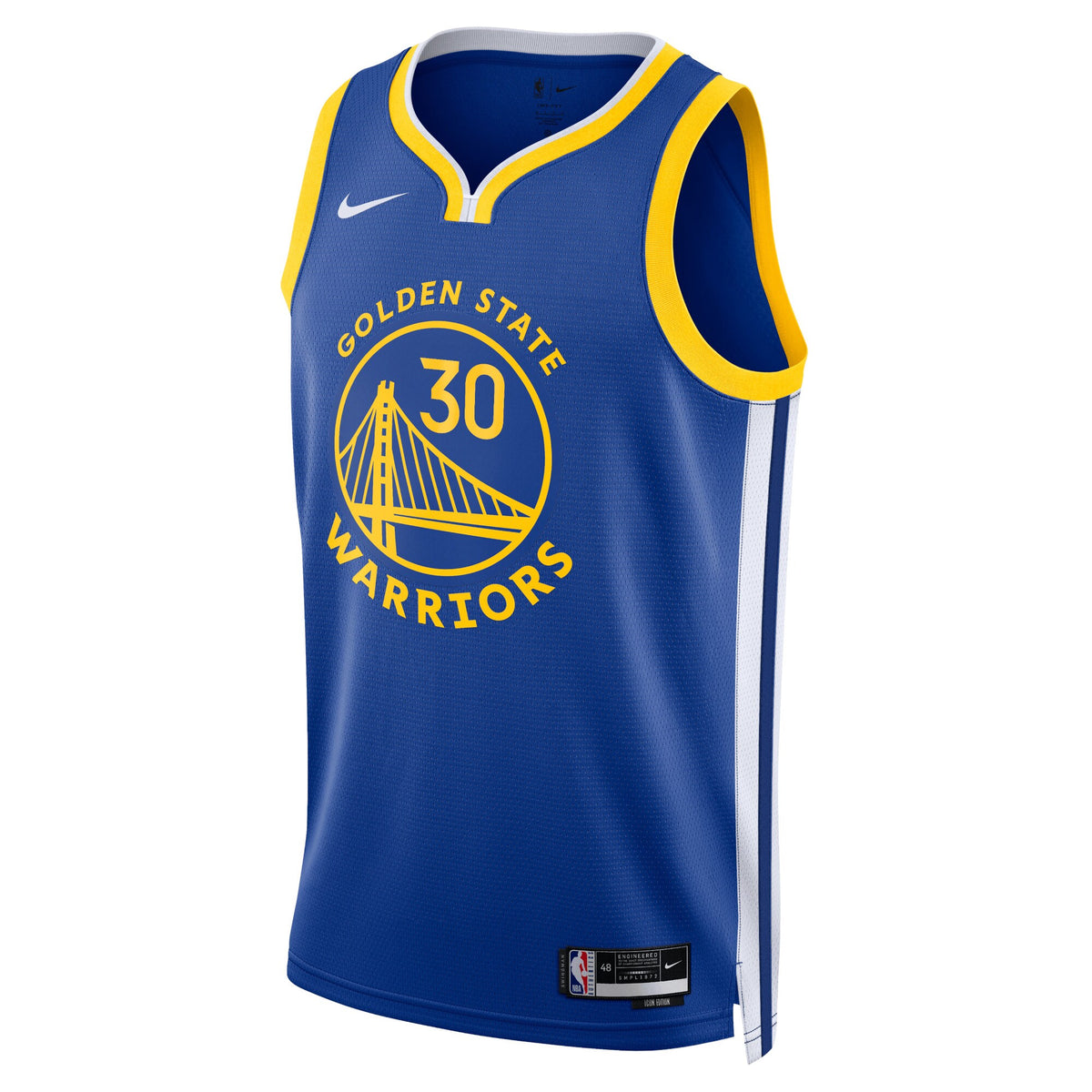 Golden State Warriors Nike Icon Swingman Jersey - Curry 30